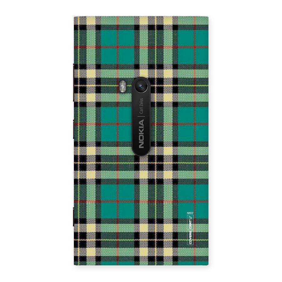 Green Check Back Case for Lumia 920