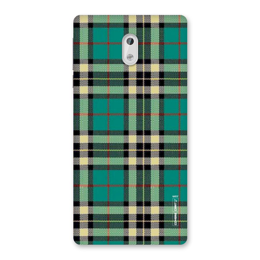 Green Check Back Case for Nokia 3