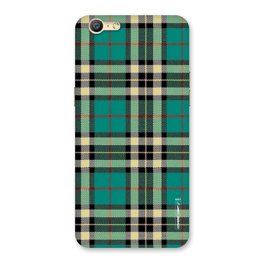 Green Check Back Case for Oppo A57