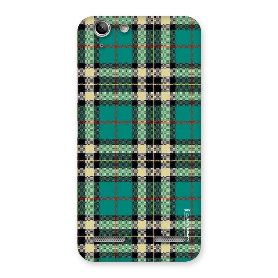 Green Check Back Case for Vibe K5