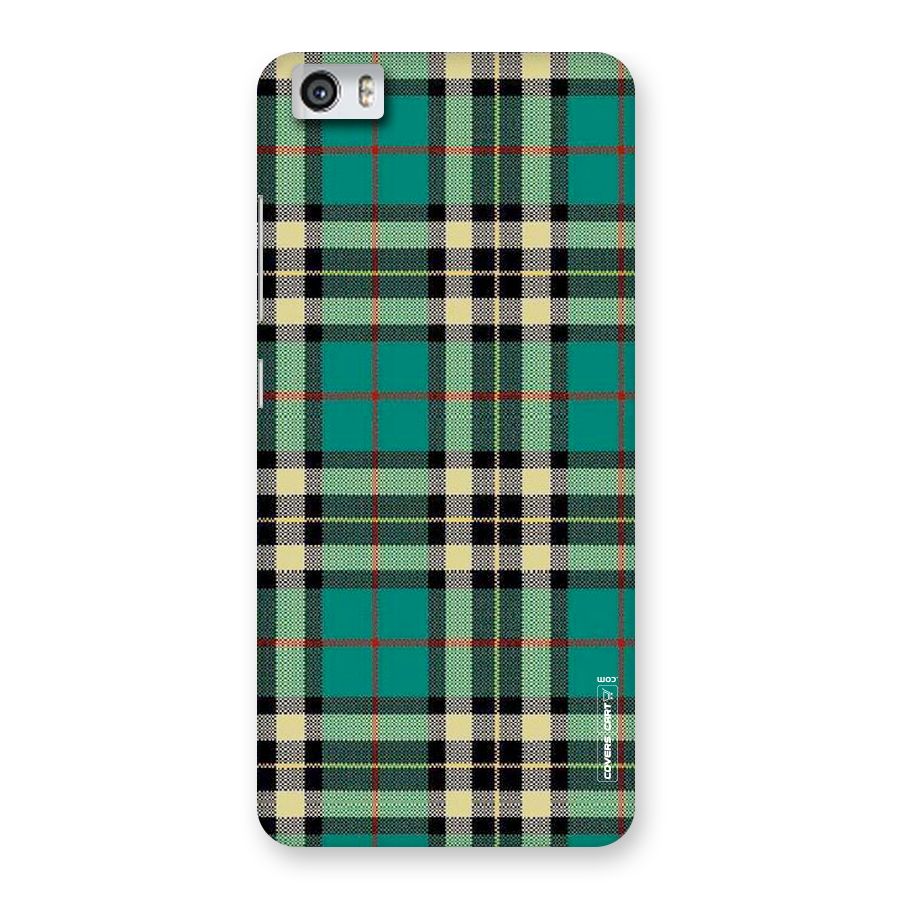 Green Check Back Case for Xiaomi Redmi Mi5