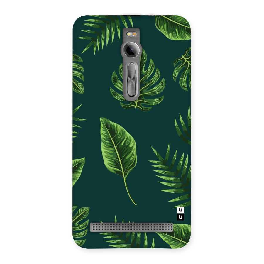 Green Leafs Back Case for Asus Zenfone 2