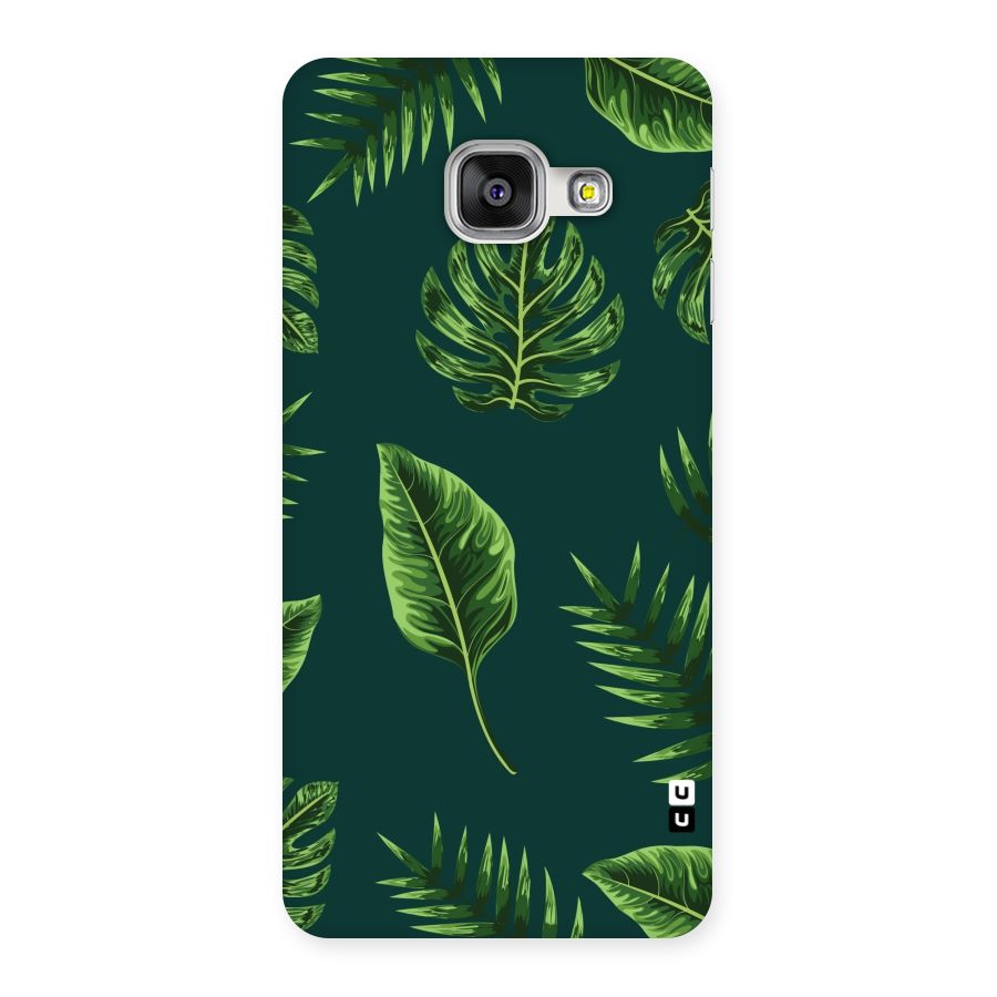 Green Leafs Back Case for Galaxy A3 2016