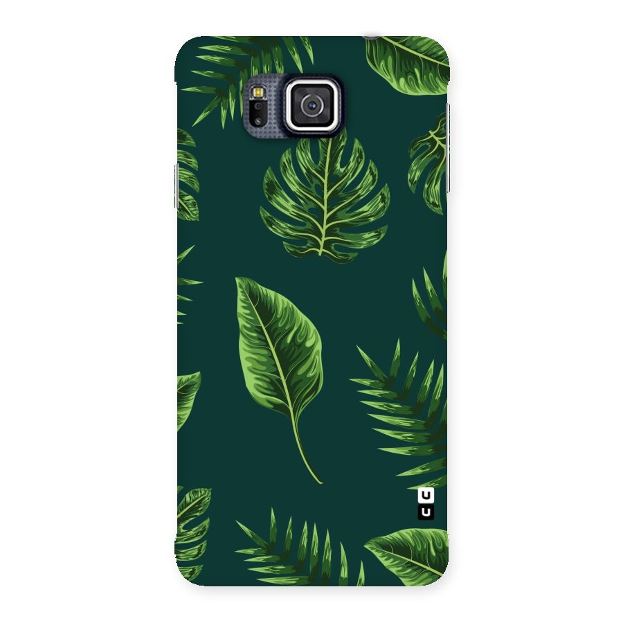 Green Leafs Back Case for Galaxy Alpha