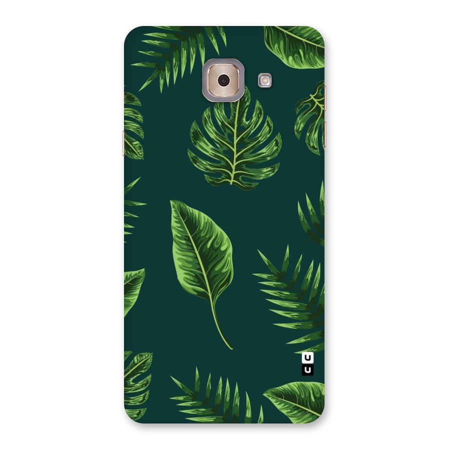 Green Leafs Back Case for Galaxy J7 Max
