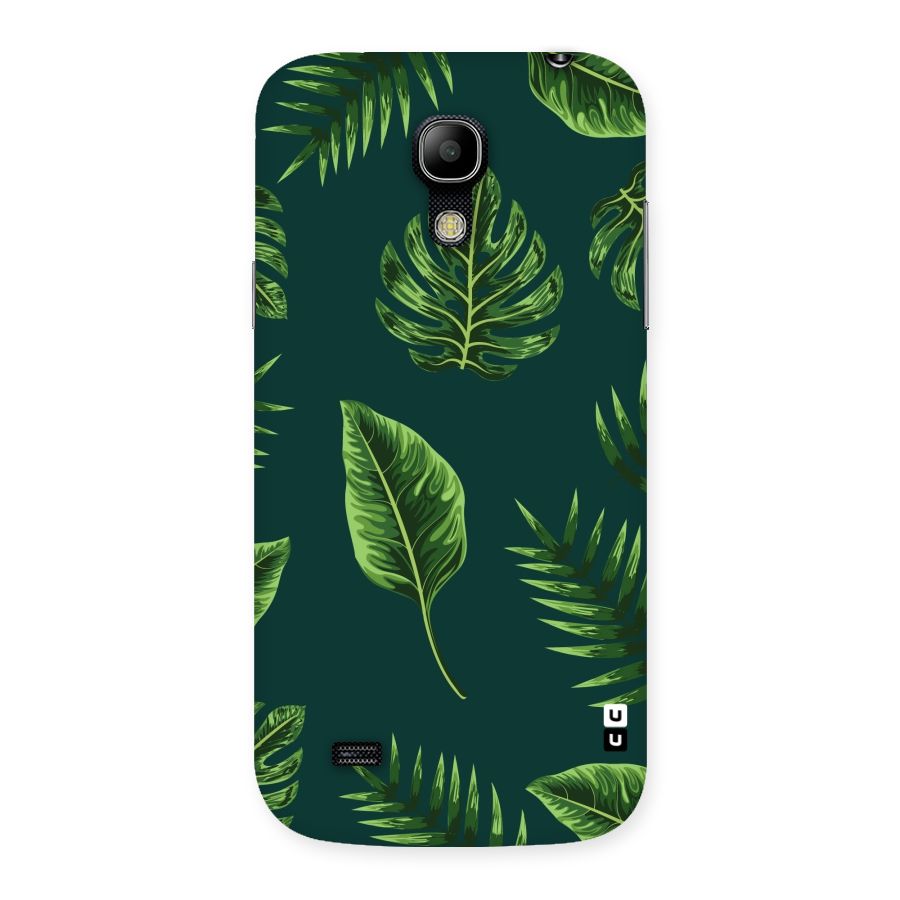 Green Leafs Back Case for Galaxy S4 Mini