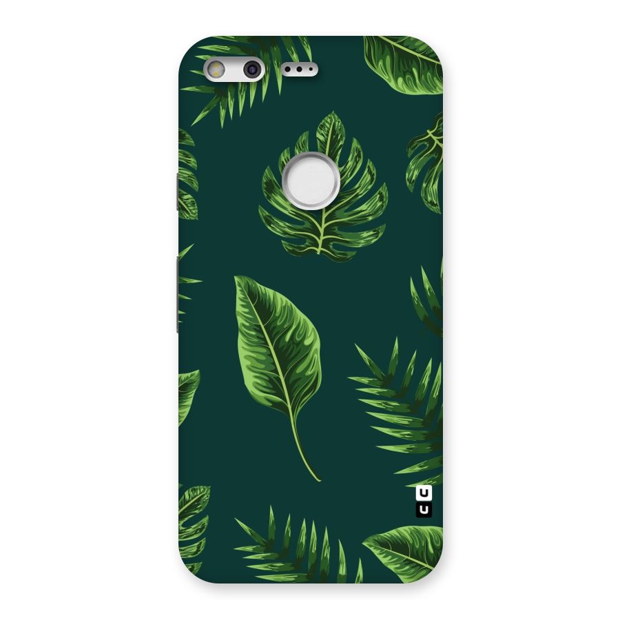 Green Leafs Back Case for Google Pixel