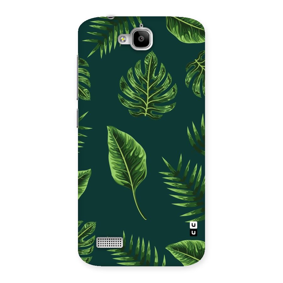 Green Leafs Back Case for Honor Holly