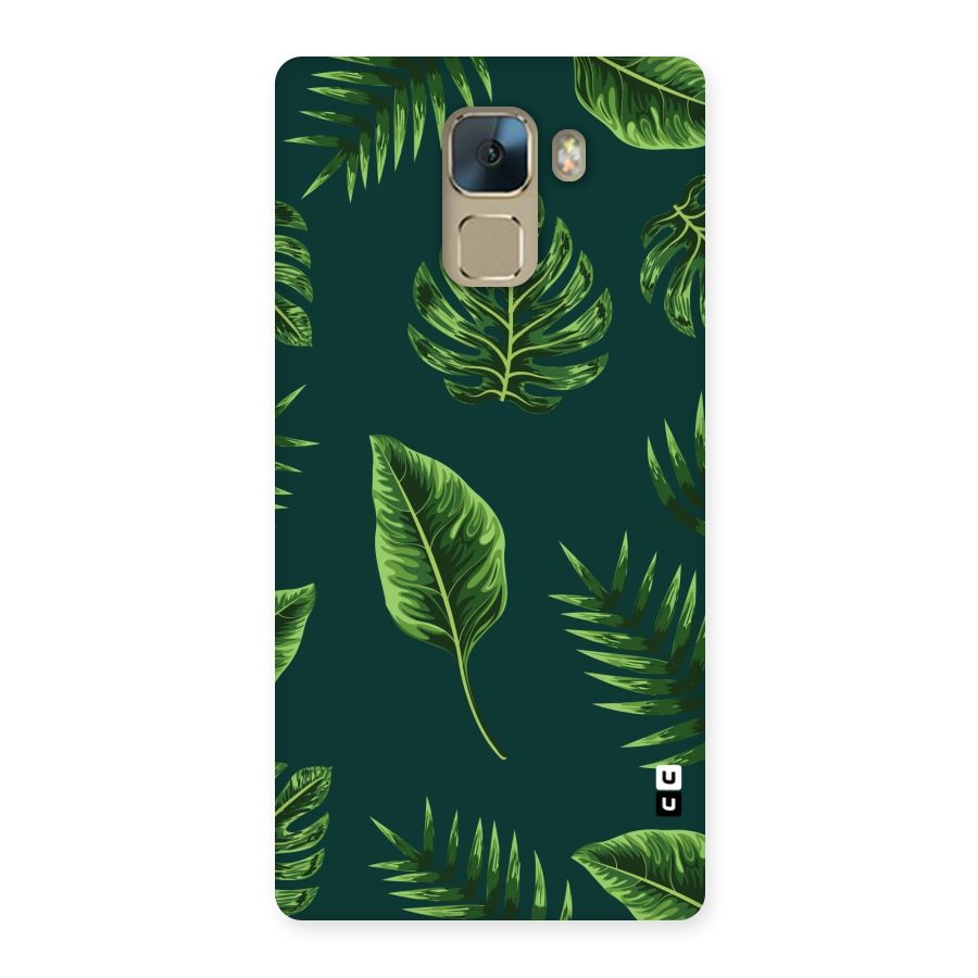 Green Leafs Back Case for Huawei Honor 7