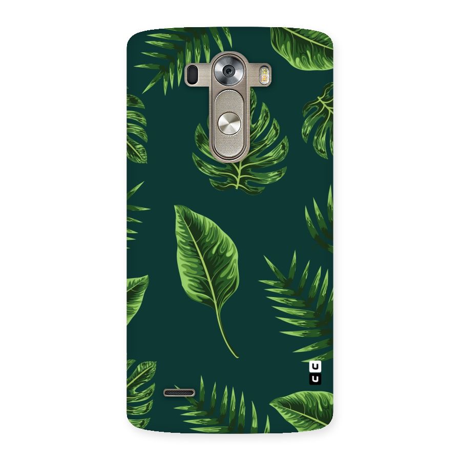 Green Leafs Back Case for LG G3