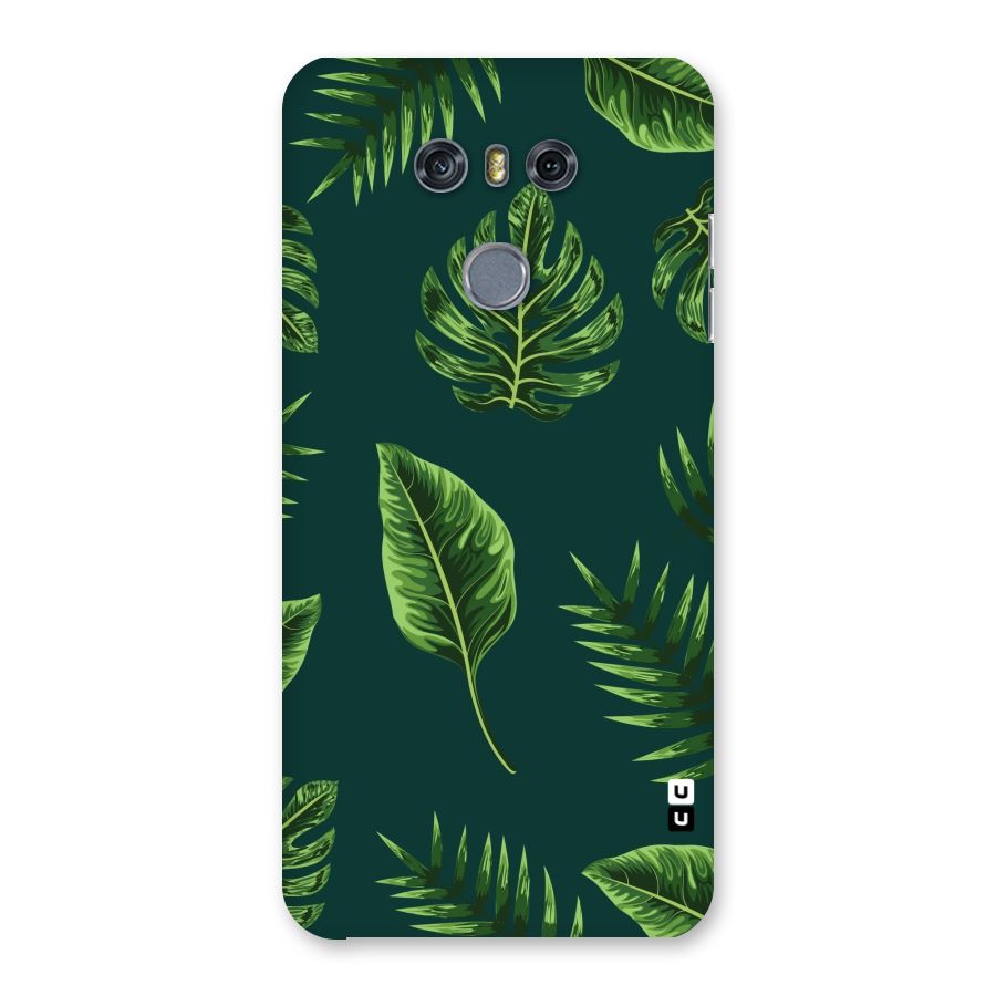Green Leafs Back Case for LG G6