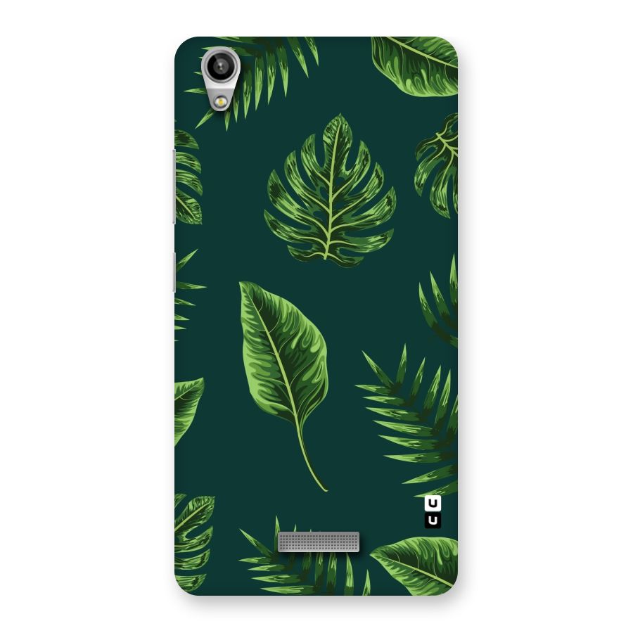 Green Leafs Back Case for Lava-Pixel-V1