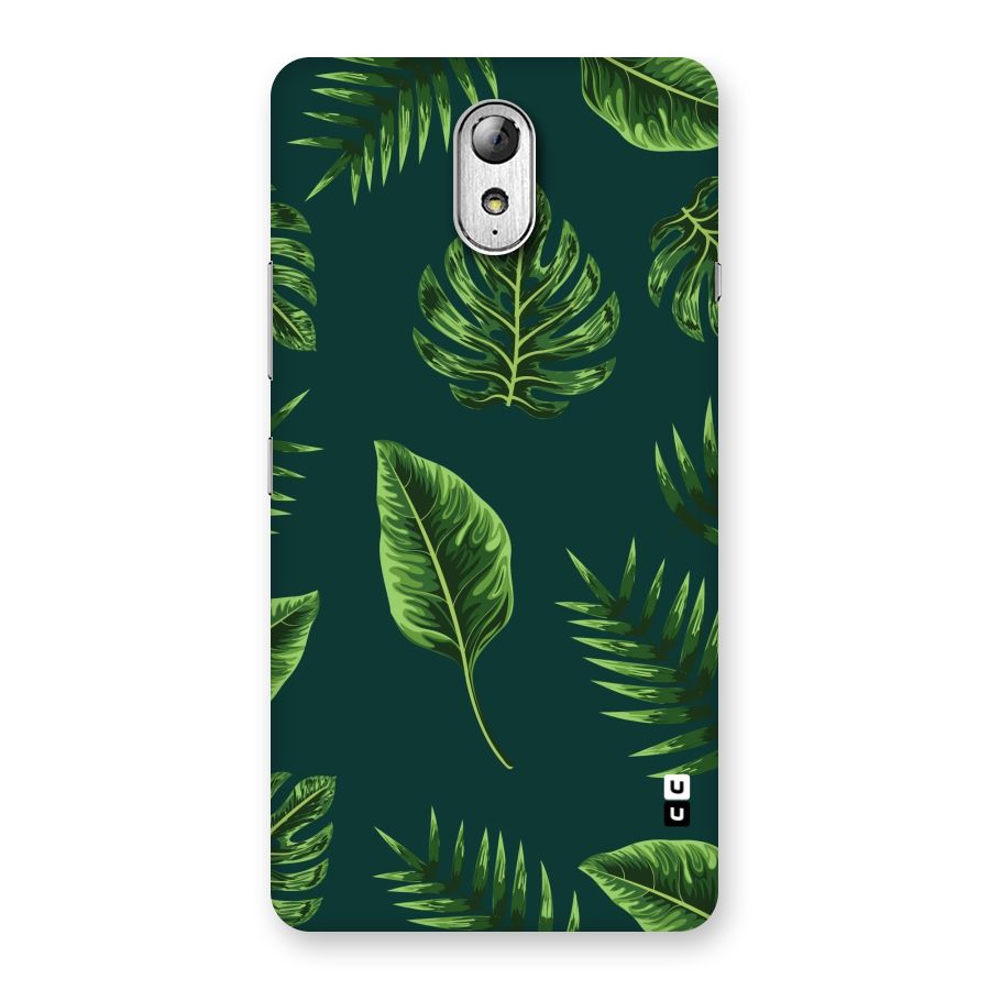 Green Leafs Back Case for Lenovo Vibe P1M