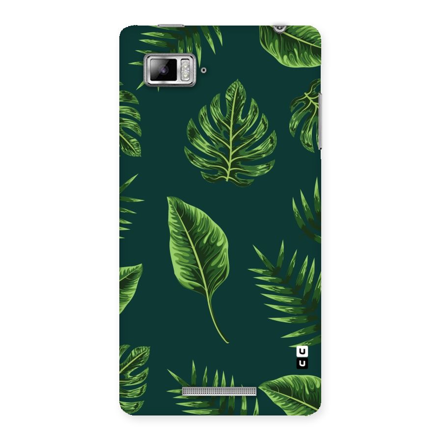 Green Leafs Back Case for Lenovo Vibe Z K910