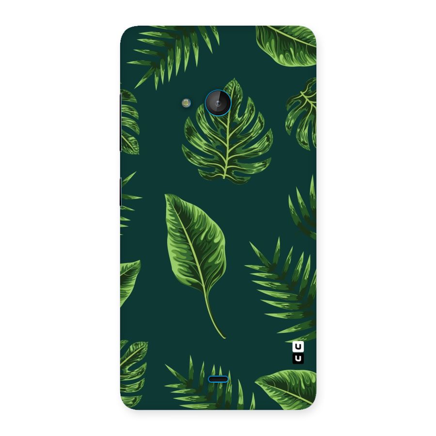 Green Leafs Back Case for Lumia 540