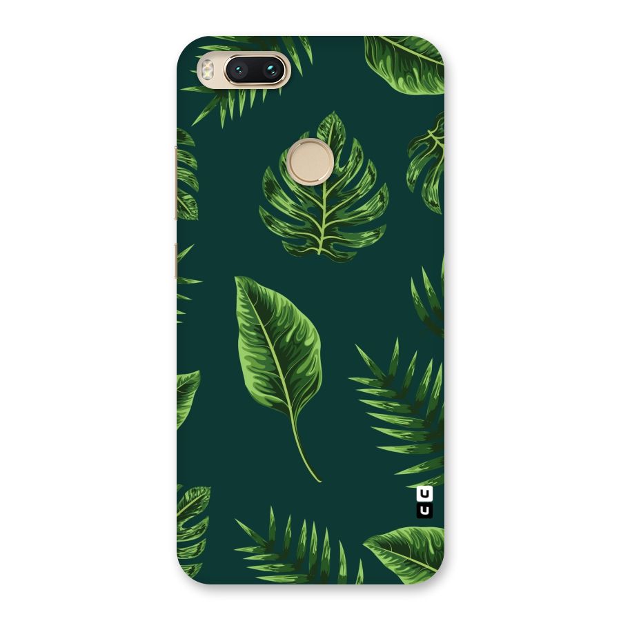 Green Leafs Back Case for Mi A1