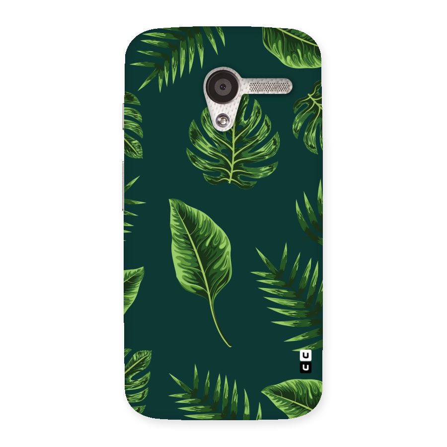 Green Leafs Back Case for Moto X