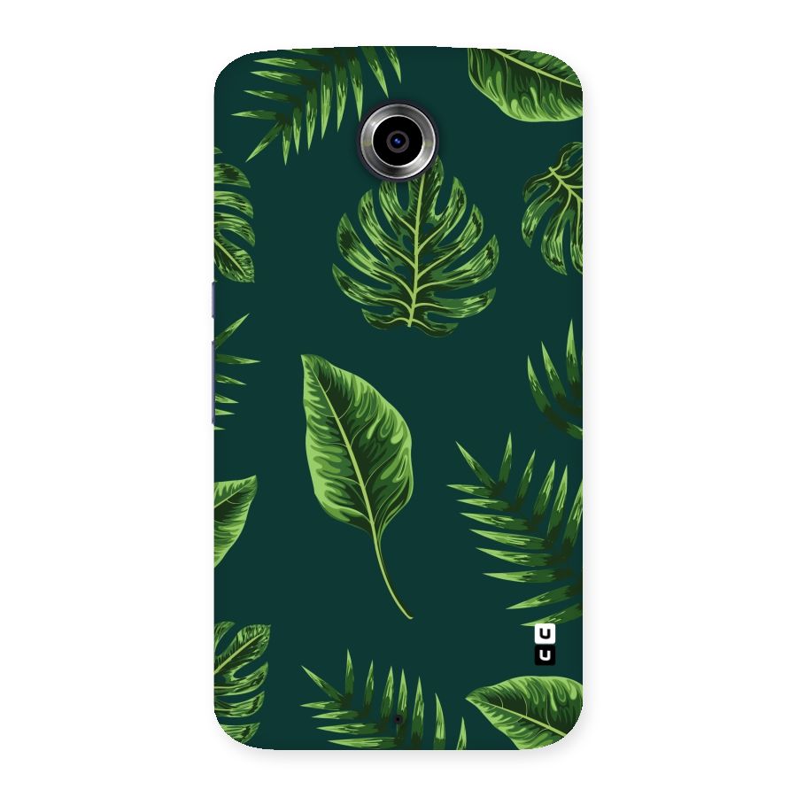 Green Leafs Back Case for Nexsus 6