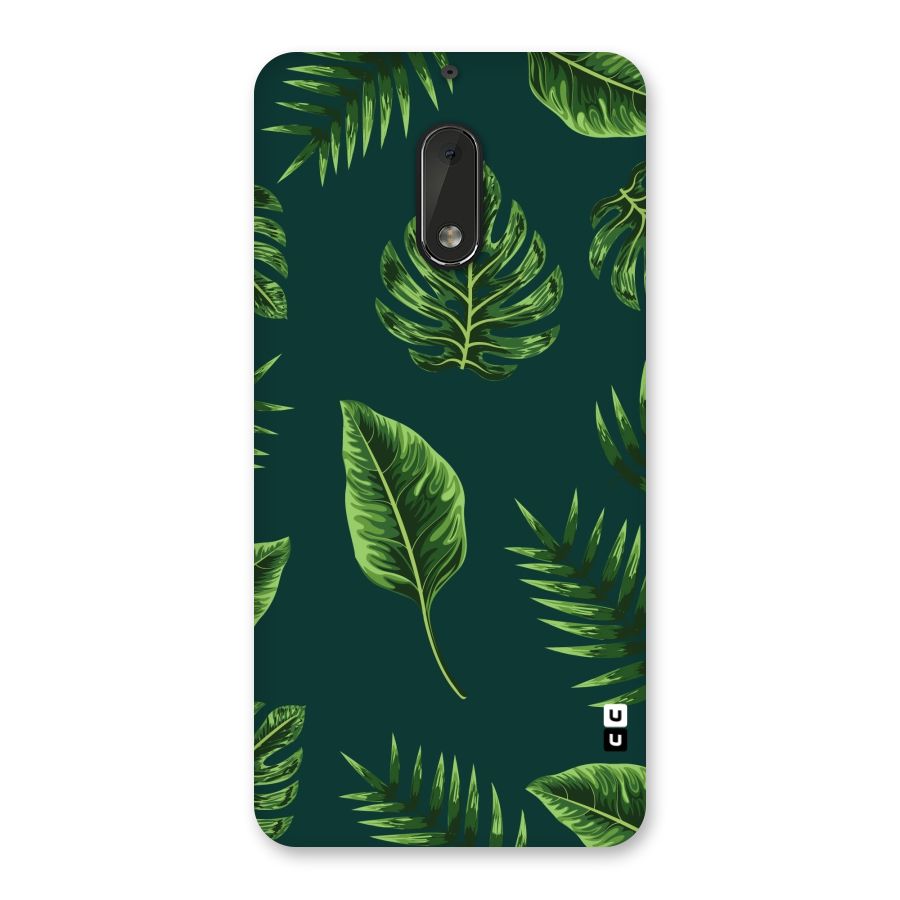 Green Leafs Back Case for Nokia 6