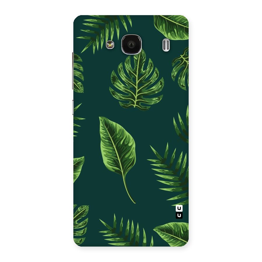 Green Leafs Back Case for Redmi 2s