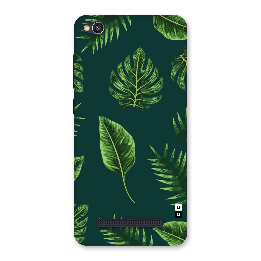 Green Leafs Back Case for Redmi 4A