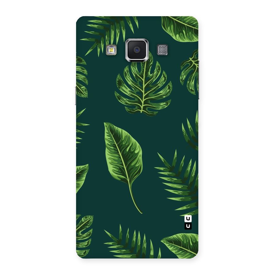 Green Leafs Back Case for Samsung Galaxy A5