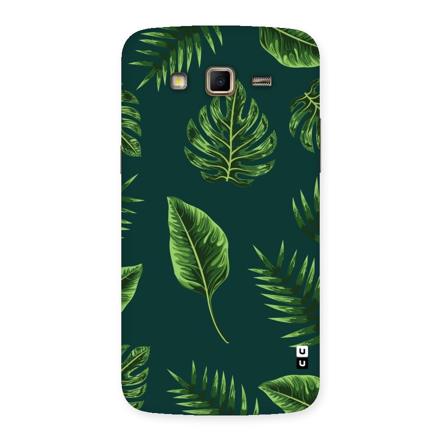 Green Leafs Back Case for Samsung Galaxy Grand 2