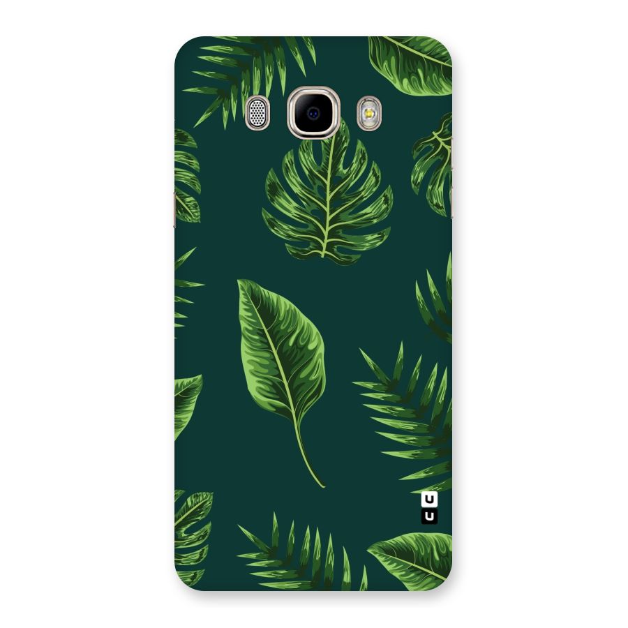 Green Leafs Back Case for Samsung Galaxy J7 2016