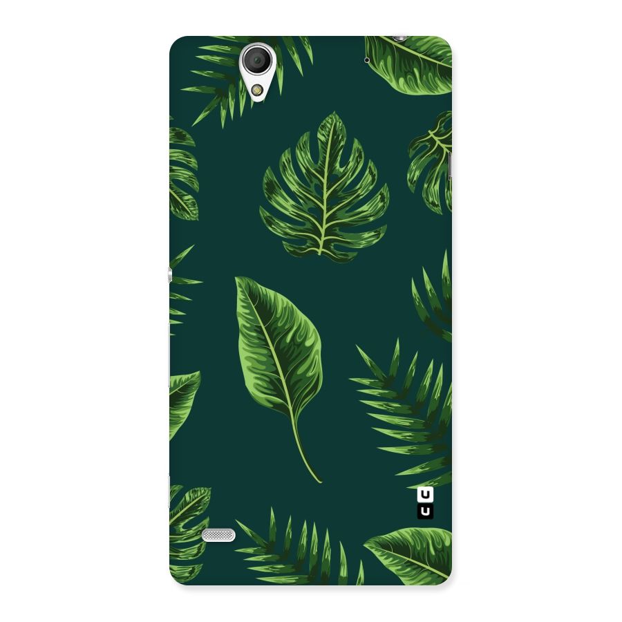 Green Leafs Back Case for Sony Xperia C4