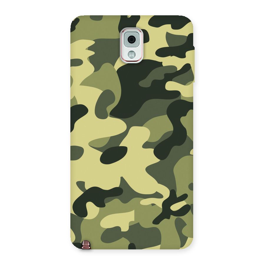 Green Military Pattern Back Case for Galaxy Note 3