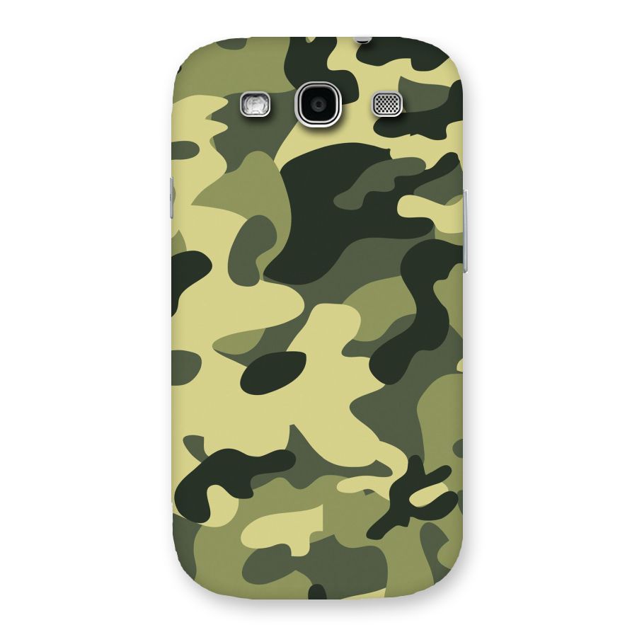 Green Military Pattern Back Case for Galaxy S3