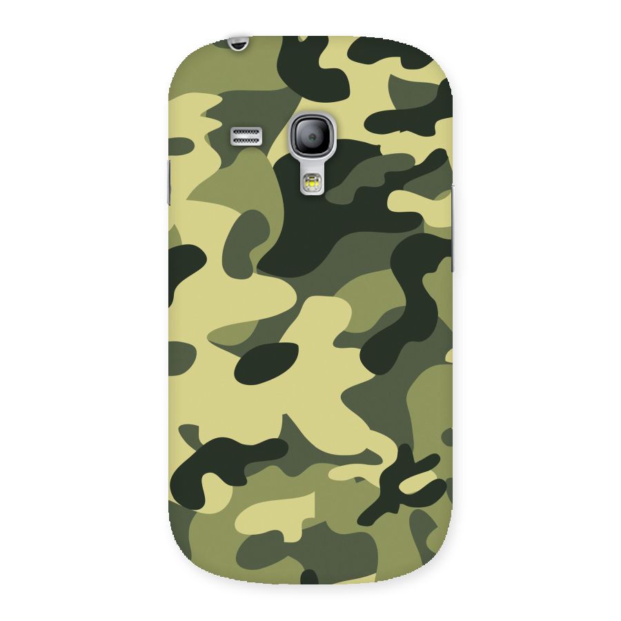 Green Military Pattern Back Case for Galaxy S3 Mini