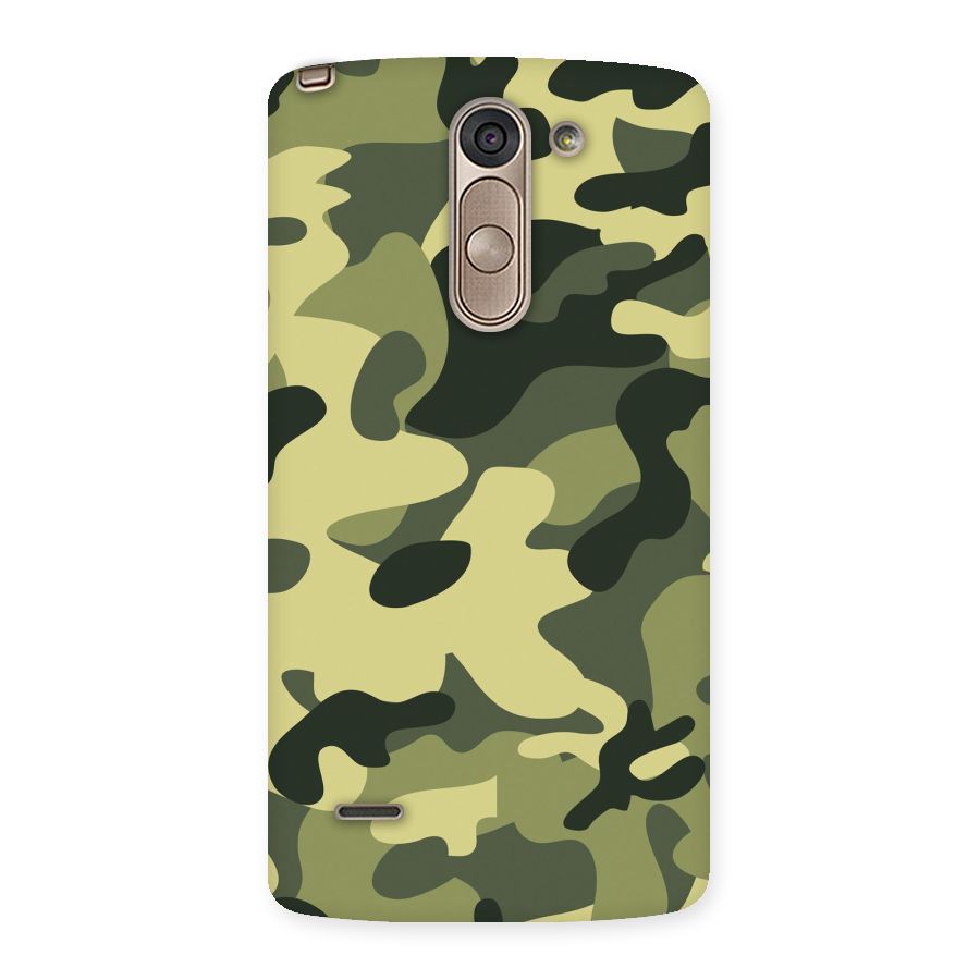Green Military Pattern Back Case for LG G3 Stylus