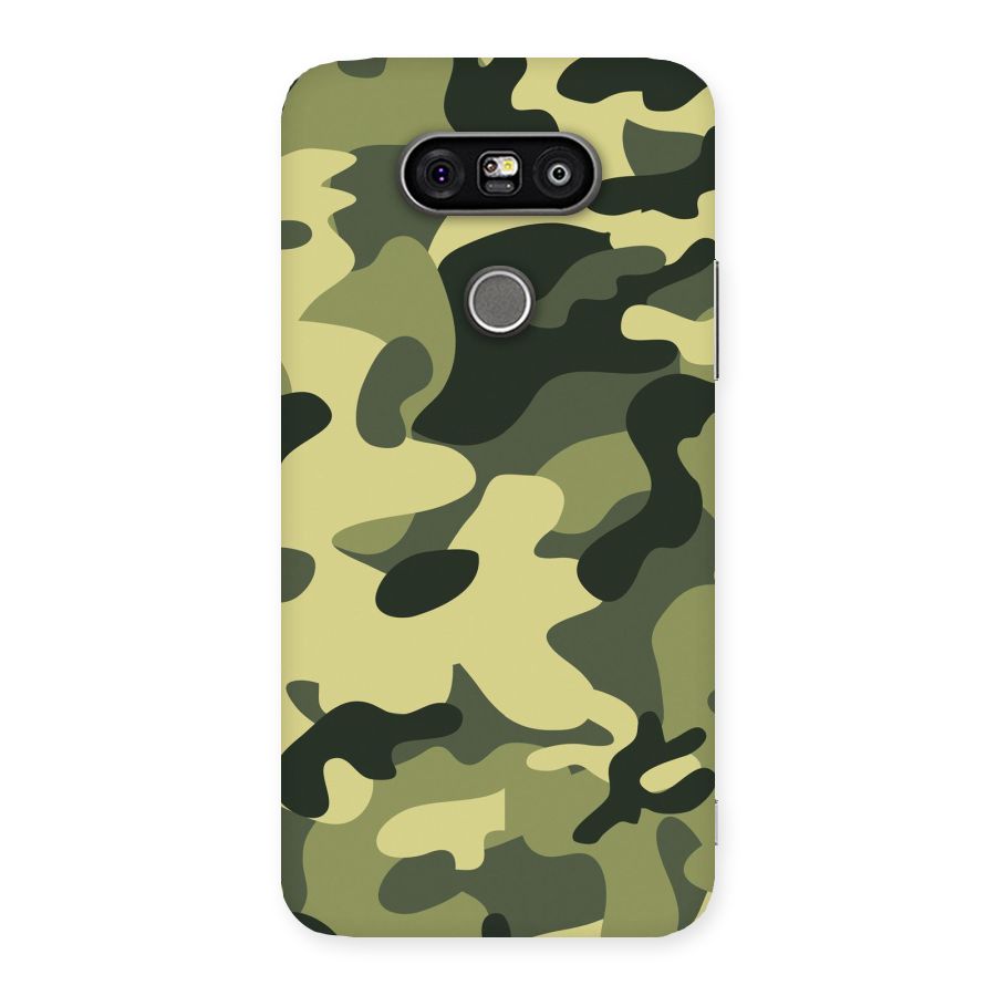 Green Military Pattern Back Case for LG G5