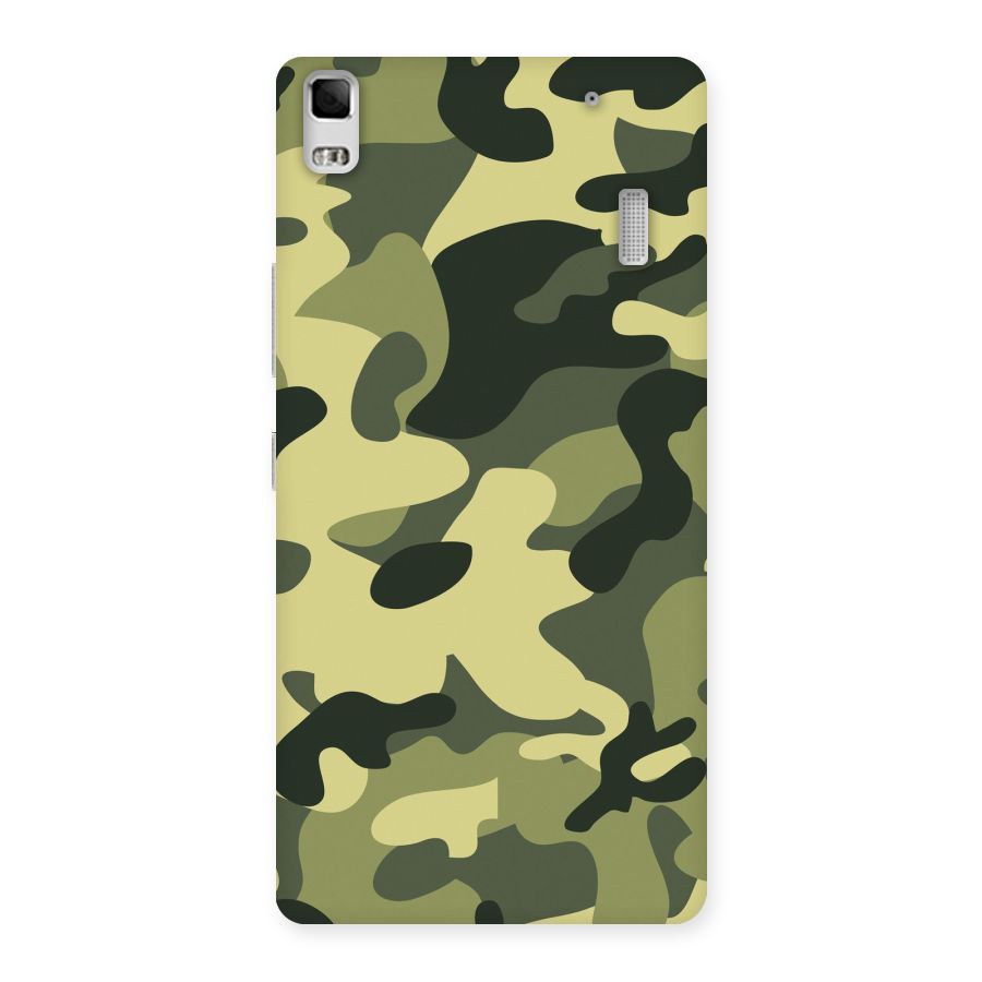 Green Military Pattern Back Case for Lenovo K3 Note