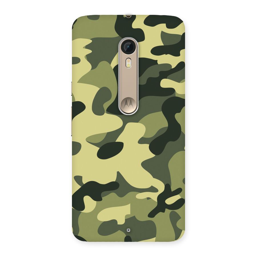 Green Military Pattern Back Case for Motorola Moto X Style