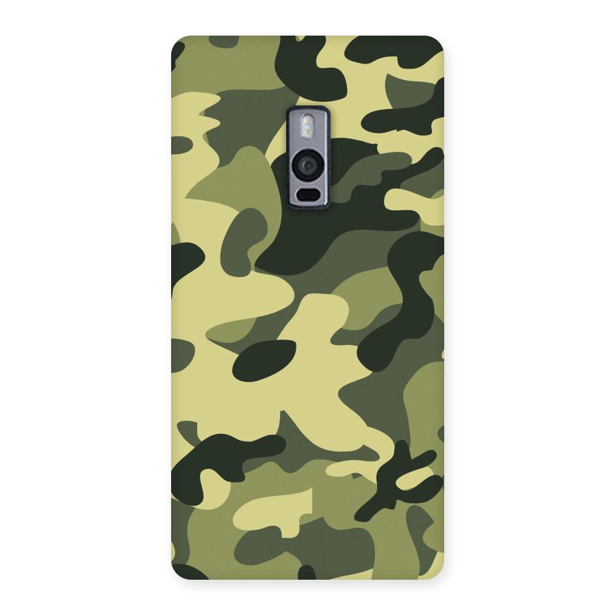 Green Military Pattern Back Case for OnePlus Two