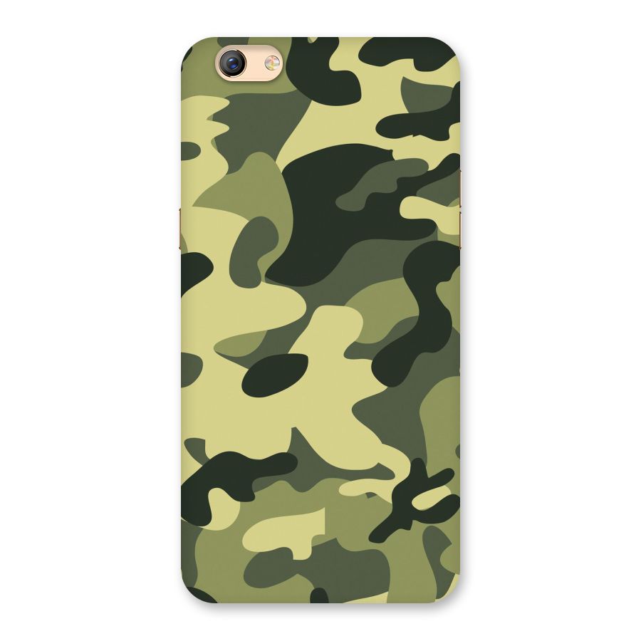 Green Military Pattern Back Case for Oppo F3 Plus