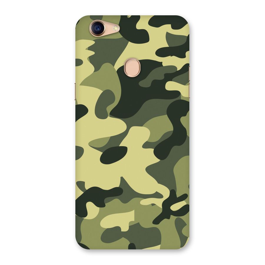 Green Military Pattern Back Case for Oppo F5