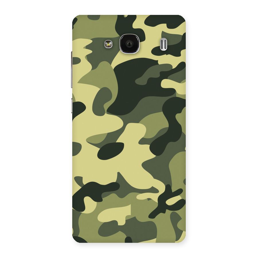 Green Military Pattern Back Case for Redmi 2s