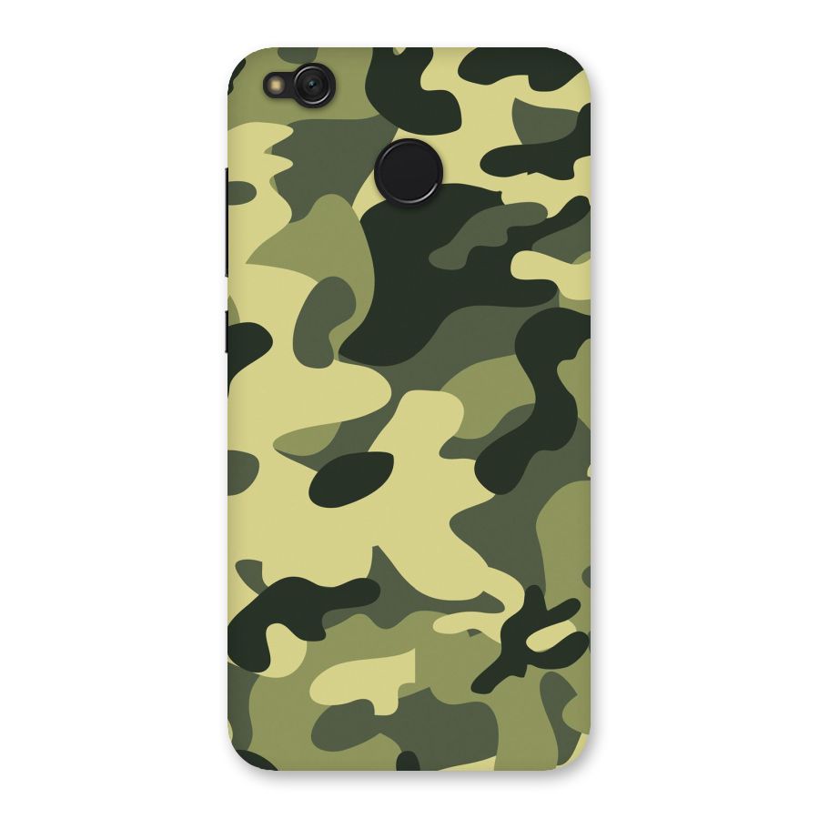 Green Military Pattern Back Case for Redmi 4
