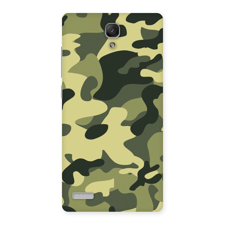 Green Military Pattern Back Case for Redmi Note