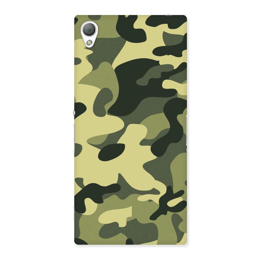 Green Military Pattern Back Case for Sony Xperia Z3