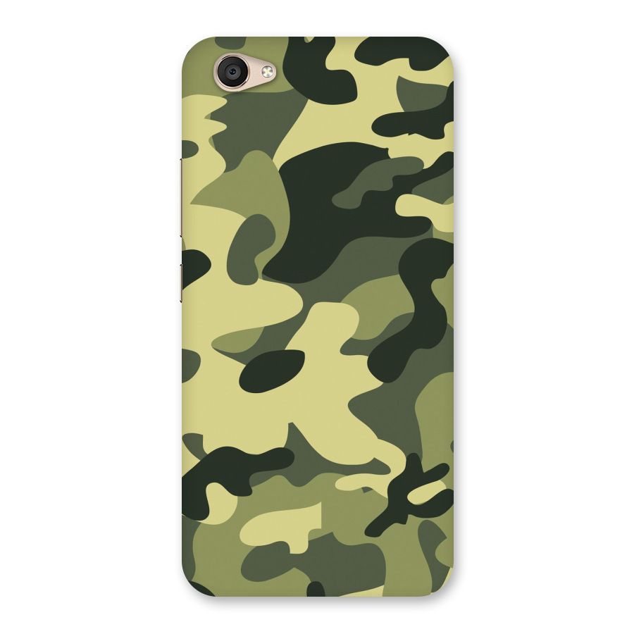 Green Military Pattern Back Case for Vivo V5 Plus