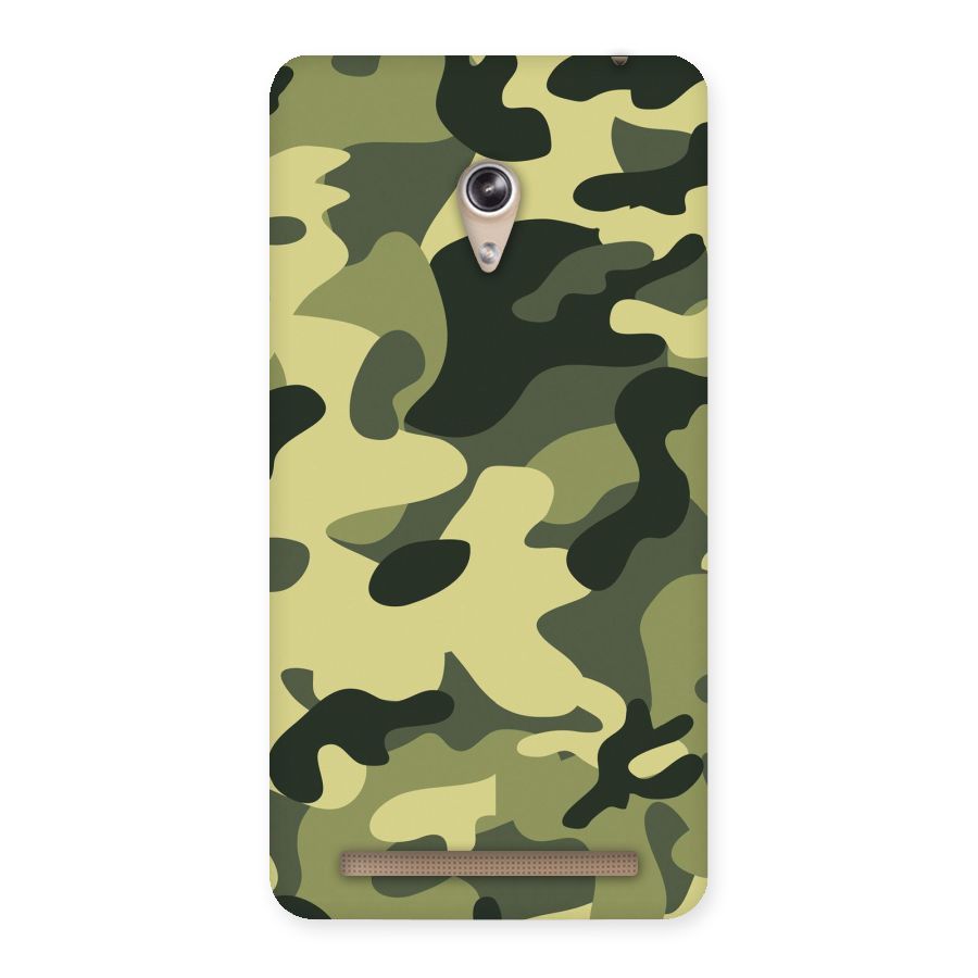 Green Military Pattern Back Case for Zenfone 6