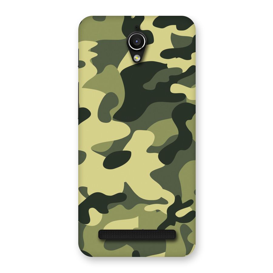 Green Military Pattern Back Case for Zenfone Go