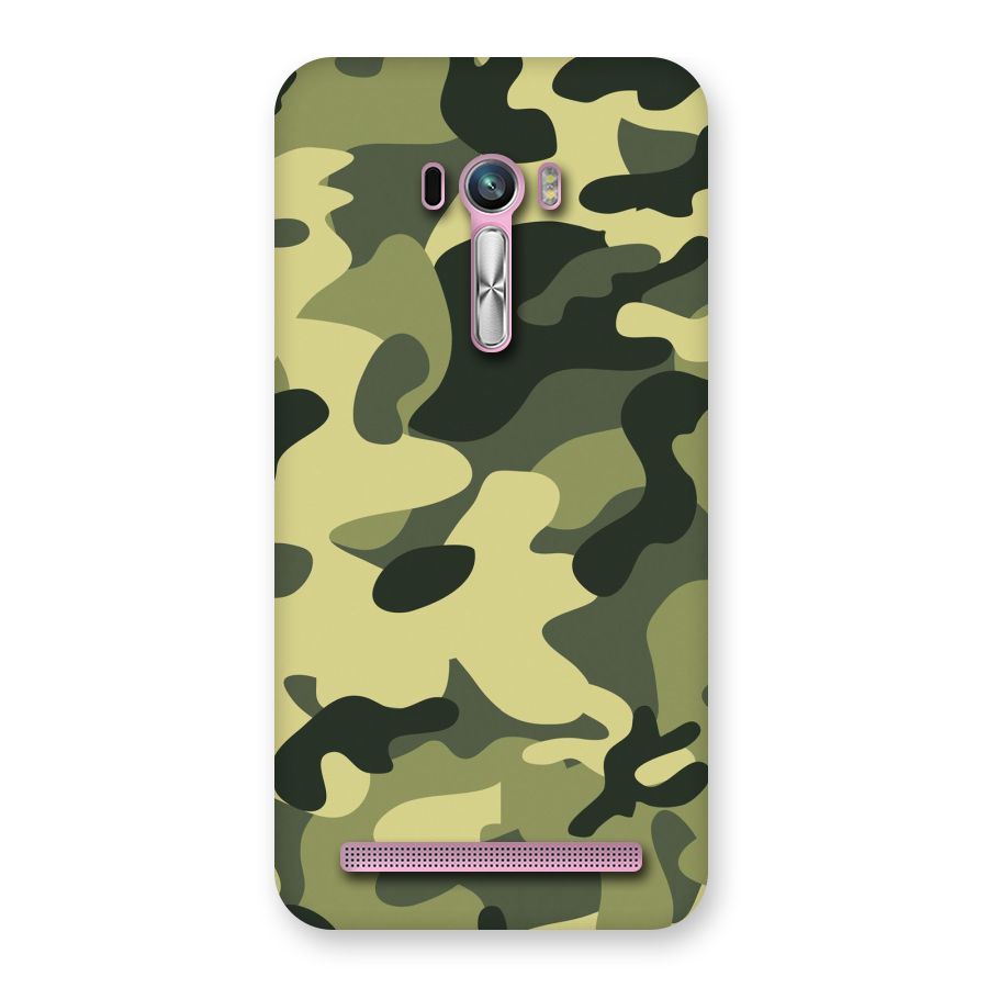 Green Military Pattern Back Case for Zenfone Selfie