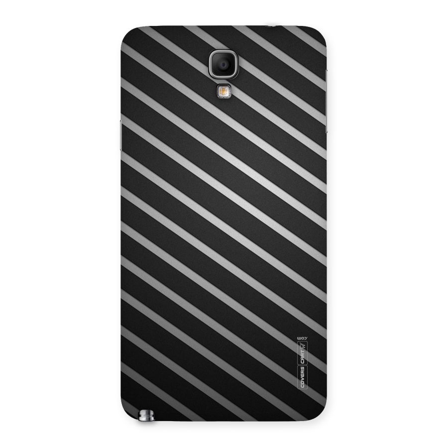 Grey And Black Stripes Back Case for Galaxy Note 3 Neo