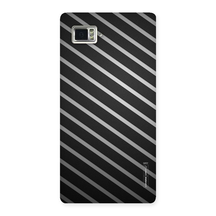 Grey And Black Stripes Back Case for Vibe Z2 Pro K920