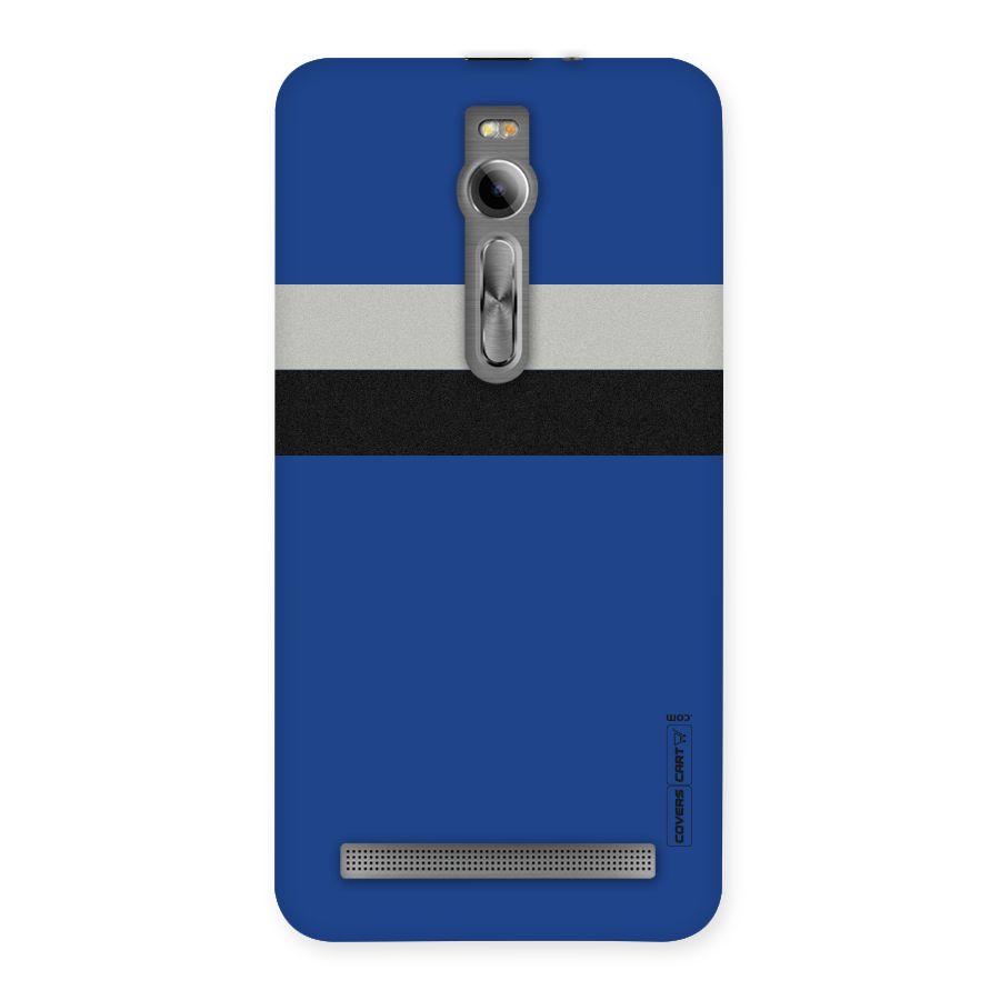 Grey Black Strips Back Case for Asus Zenfone 2